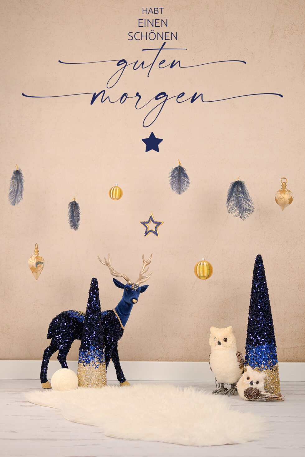 Weihnachtsset im Studio