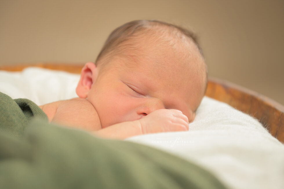 Studiofotografie Neugeborenes