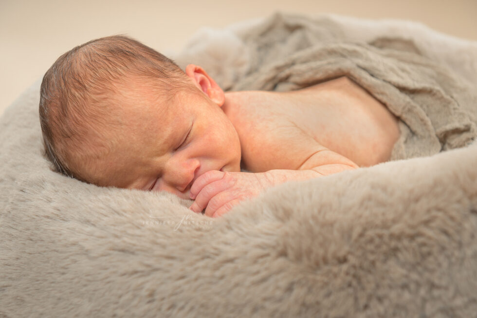 Studiofotografie Neugeborenes