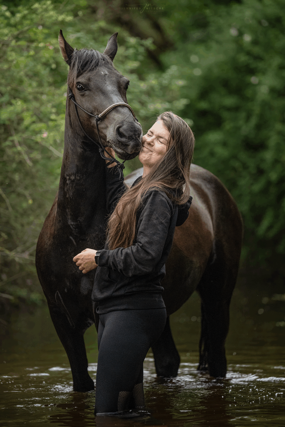 Pferdefotografie Huzi & Besitzerin in Berlin & Brandenburg