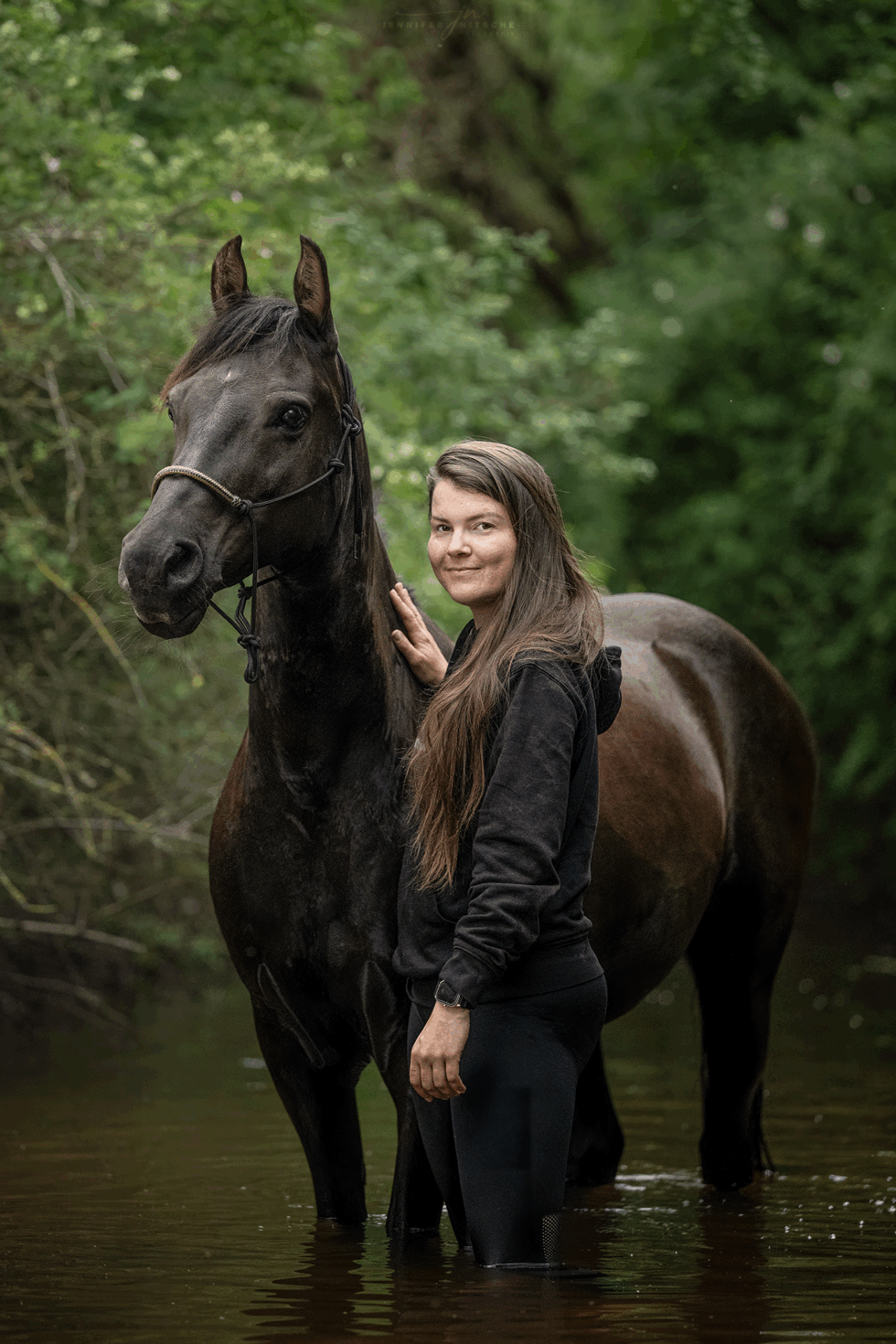 Pferdefotografie Huzi & Besitzerin in Berlin & Brandenburg